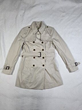 Banana Republic Tan Belted Trench Coat
